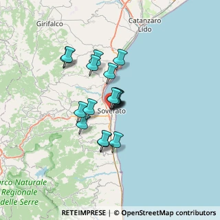 Mappa Via Trento Trieste, 88068 Soverato CZ, Italia (5.20118)