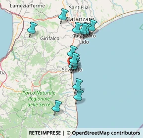 Mappa 88060 Soverato CZ, Italia (12.8)