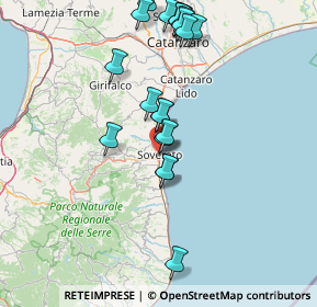 Mappa 88060 Soverato CZ, Italia (17.2695)