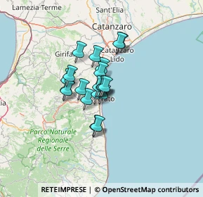 Mappa Via 25 Aprile, 88068 Soverato CZ, Italia (8.5305)