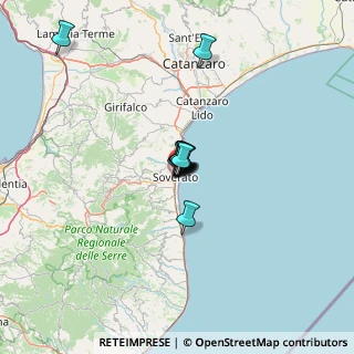 Mappa Via 25 Aprile, 88068 Soverato CZ, Italia (6.89455)