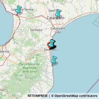 Mappa Via Enrico Galvaligi, 88068 Soverato CZ, Italia (7.05273)
