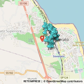 Mappa Via Enrico Galvaligi, 88068 Soverato CZ, Italia (0.28929)