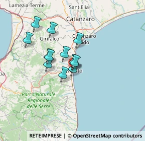 Mappa Via S. Giovanni Bosco, 88060 Soverato CZ, Italia (11.295)