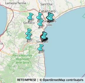 Mappa Via Cimarosa, 88068 Soverato CZ, Italia (9.13778)