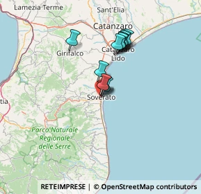 Mappa Via Cesare Battisti, 88068 Soverato CZ, Italia (11.59667)