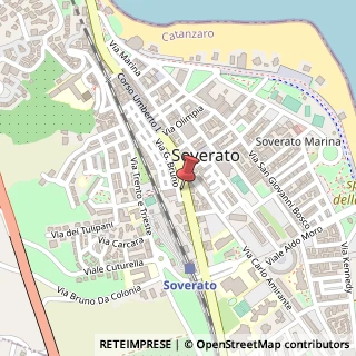 Mappa Corso Umberto I, 234, 88068 Soverato, Catanzaro (Calabria)