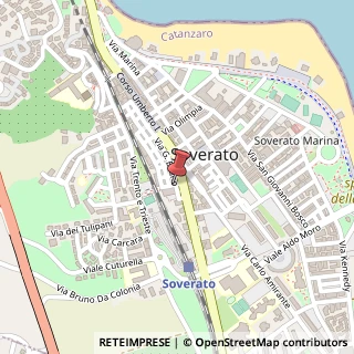Mappa Via Nazionale, 5, 88060 San Sostene, Catanzaro (Calabria)
