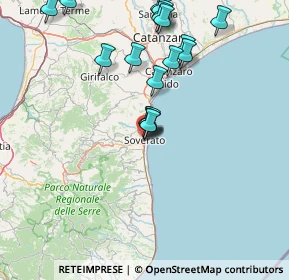 Mappa Via Monfalcone, 88068 Soverato CZ, Italia (18.43778)