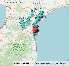 Mappa Via Monfalcone, 88068 Soverato CZ, Italia (7.241)