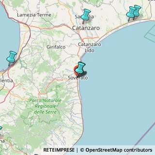 Mappa I Traversa C. Amirante, 88068 Soverato CZ, Italia (36.57077)