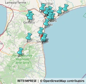 Mappa Viale Kennedy, 88068 Soverato CZ, Italia (16.85)