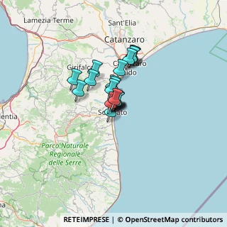 Mappa Viale Kennedy, 88068 Soverato CZ, Italia (7.655)