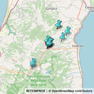 Mappa Scesa Foresta, 88064 Chiaravalle centrale CZ, Italia (4.46385)
