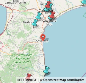 Mappa Località corvo, 88068 Soverato CZ, Italia (25.63077)