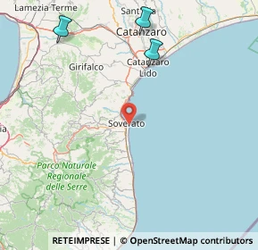 Mappa Località corvo, 88068 Soverato CZ, Italia (54.58429)