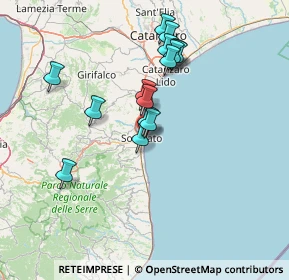 Mappa Località corvo, 88068 Soverato CZ, Italia (14.002)