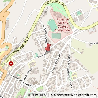 Mappa Via Stanislao Aloe, 20, 89900 Soriano Calabro, Vibo Valentia (Calabria)