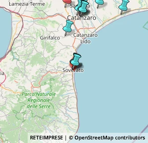 Mappa Via Antonio Guarasci, 88068 Soverato CZ, Italia (19.39071)