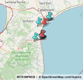 Mappa Via Antonio Guarasci, 88068 Soverato CZ, Italia (7.01)