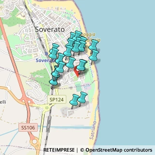 Mappa Via Antonio Guarasci, 88068 Soverato CZ, Italia (0.3592)