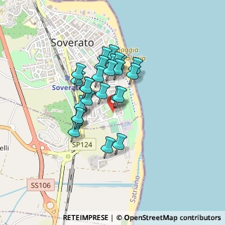 Mappa Via Antonio Guarasci, 88068 Soverato CZ, Italia (0.36154)