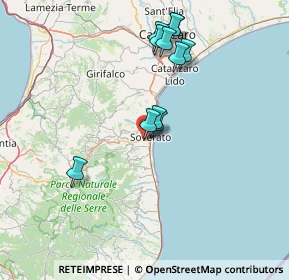 Mappa Via Buenos Aires, 88060 Satriano CZ, Italia (15.24727)