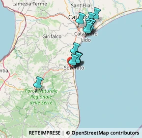 Mappa Via Buenos Aires, 88060 Satriano CZ, Italia (12.52867)