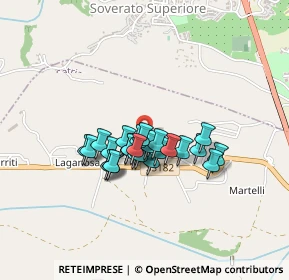 Mappa Via Buenos Aires, 88060 Satriano CZ, Italia (0.30769)