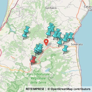 Mappa Contrada Foresta, 88064 Chiaravalle Centrale CZ, Italia (6.6205)