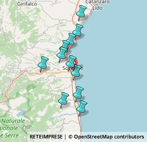 Mappa Via M. Preti, 88068 Soverato CZ, Italia (6.48273)