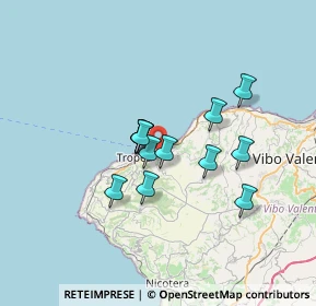 Mappa Rione Frezza, 89861 Parghelia VV, Italia (5.41154)