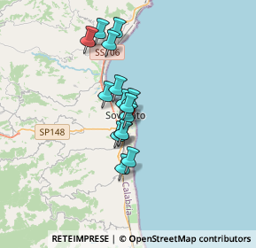 Mappa Via Vincenzo Monti, 88068 Soverato CZ, Italia (2.65467)