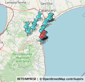 Mappa Via Vincenzo Monti, 88068 Soverato CZ, Italia (7.647)