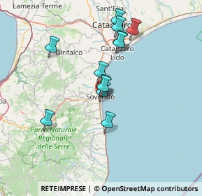 Mappa Via Vincenzo Monti, 88068 Soverato CZ, Italia (13.60833)