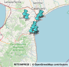 Mappa Via Vincenzo Monti, 88068 Soverato CZ, Italia (9.51357)