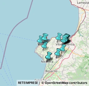 Mappa Via Leonardo Drago, 89861 Parghelia VV, Italia (12.531)