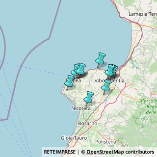 Mappa Via Porto Salvo, 89861 Parghelia VV, Italia (10.05818)