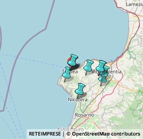 Mappa Via Marina Vescovado n° 89 - Porto di, 89861 Tropea VV, Italia (8.8025)