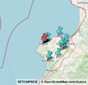 Mappa Via Marina Vescovado n° 89 - Porto di, 89861 Tropea VV, Italia (7.82889)