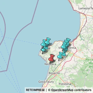 Mappa Via Marina Vescovado n° 89 - Porto di, 89861 Tropea VV, Italia (11.58667)