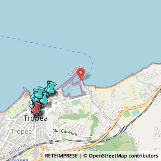 Mappa Via Marina Vescovado n° 89 - Porto di, 89861 Tropea VV, Italia (0.761)