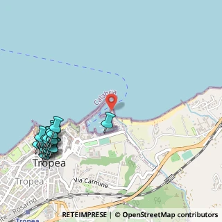 Mappa Via Marina Vescovado n° 89 - Porto di, 89861 Tropea VV, Italia (0.811)