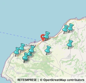 Mappa 89861 Parghelia VV, Italia (4.49909)