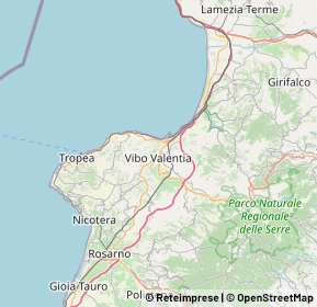 Mappa 89900 Vibo Valentia VV, Italia (10.49571)