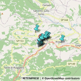 Mappa Via Foresta Scesa, 88064 Chiaravalle Centrale CZ, Italia (0.6565)