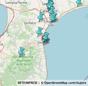 Mappa Viale Stazione, 88068 Soverato CZ, Italia (17.46)