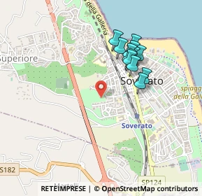 Mappa Via del Senato, 88068 Soverato CZ, Italia (0.4425)