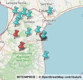 Mappa Via del Senato, 88068 Soverato CZ, Italia (16.45667)