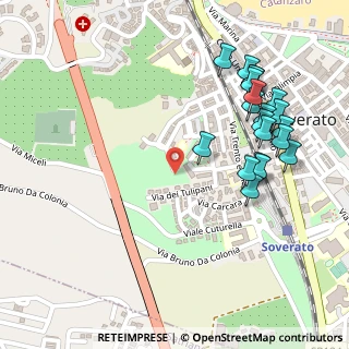 Mappa Via del Senato, 88068 Soverato CZ, Italia (0.3145)